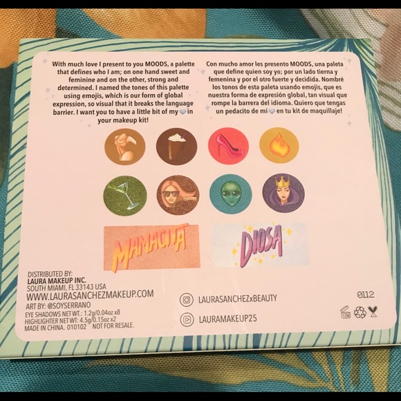 Laura Sanchez Mood Palette - Picture 5 of 5